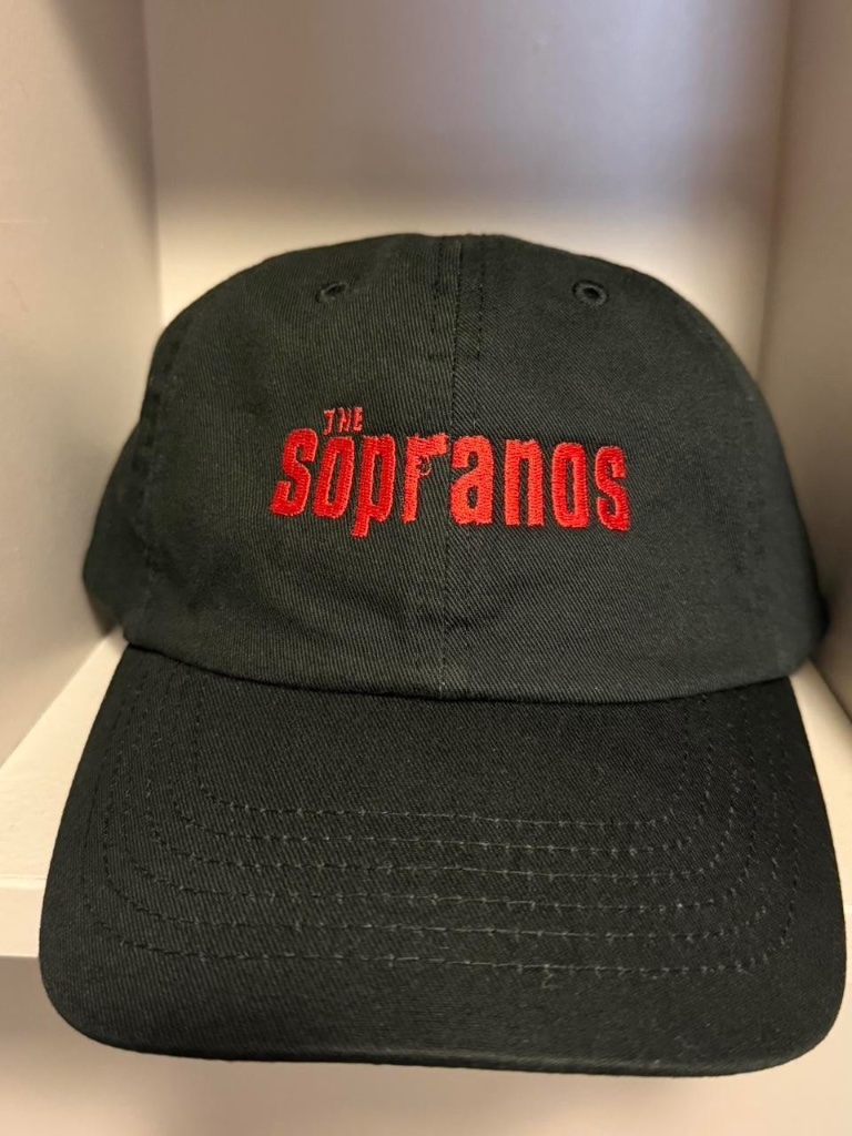 The Sopranos Black Strapback Hat